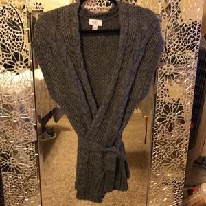 Loft wrap sweater